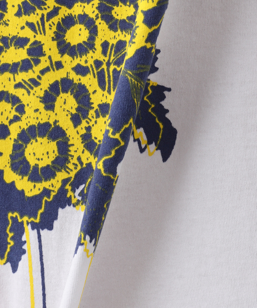 niche.（ニッチ）の「【niche.USA / ニッチ】Potted Ringer-CINE/YELLOW（Tシャツ/カットソー・メンズ・ネイビー・MEDIUM/LARGE）」の2枚目の写真