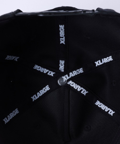 XLARGE（エクストララージ）の「GRAFFITI CAP/ ロゴ　グラフィック　キャップ　帽子（キャップ・メンズ・ホワイト/ブラック/マスタード・ONE SIZE）」の7枚目の写真