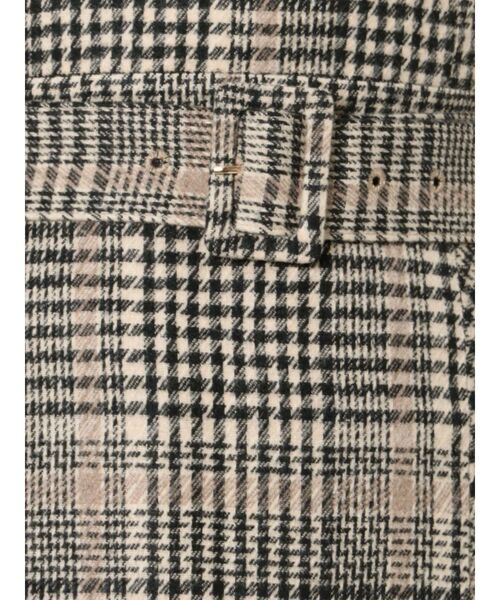 LAGUNAMOON(ラグナムーン)の「チェックベルトフレアースカート(スカート・レディース・ブラック/カーキ・SMALL/MEDIUM)」の12枚目の写真