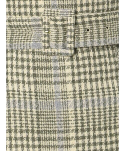 LAGUNAMOON(ラグナムーン)の「チェックベルトフレアースカート(スカート・レディース・ブラック/カーキ・SMALL/MEDIUM)」の21枚目の写真