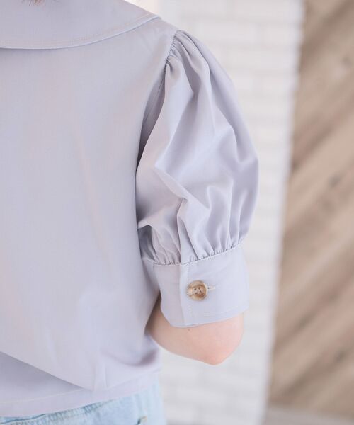 【美品】エムズグレーシー♡スタンドカラー　へプラムショートジャケット　42 ウォッシャブル】ジャケット ストレッチ S＆M Knightsbridge ブラック