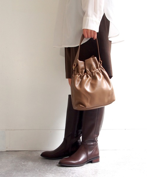 cava cava(サヴァサヴァ)の「防滑|ジョッキーブーツ 7420089(ブーツ・レディース・ブラック/ブラウン/ダークブラウン・22.5cm/23.0cm/23.5cm/24.0cm/24.5cm)」の11枚目の写真