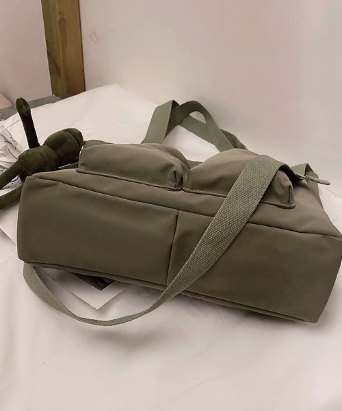 yuue' ( wear )(ユーイ)の「キャンパストートバッグ / ショルダーバッグ(トートバッグ・レディース・ホワイト/ブラック/カーキ・FREE)」の11枚目の写真