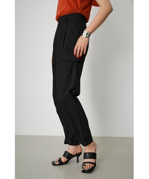AZUL by moussy(アズールバイマウジー)の「HEM BUTTON CARGO PANTS(その他パンツ・レディース・ブラック/カーキ/ベージュ・SMALL/MEDIUM)」の14枚目の写真