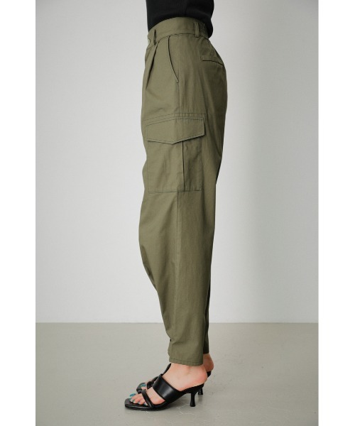 AZUL by moussy(アズールバイマウジー)の「HEM BUTTON CARGO PANTS(その他パンツ・レディース・ブラック/カーキ/ベージュ・SMALL/MEDIUM)」の10枚目の写真