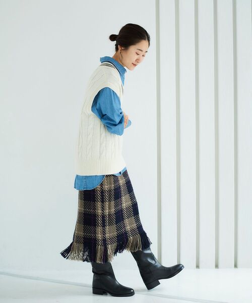 le.coeur blanc（ルクールブラン）の「John Branigan チェック