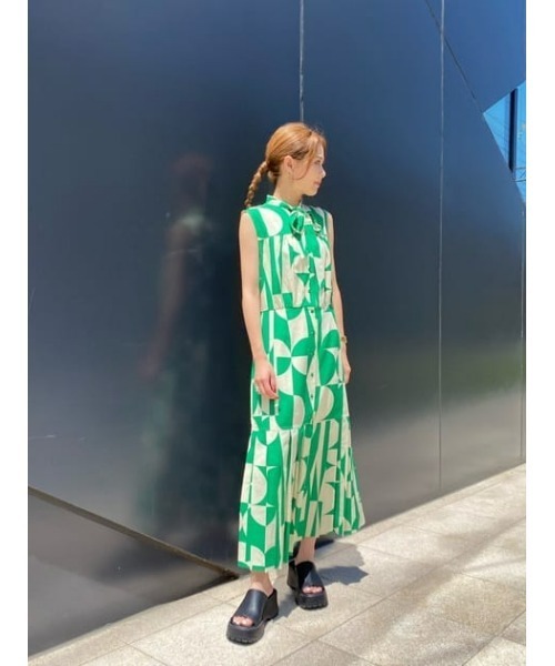 SLY（スライ）の「GEOMETRIC PLEATS OP ジオメトリック シャツ