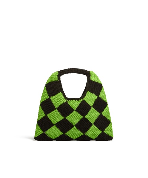 【テクニカルウール製】MARNI ニット トップハンドルバッグ ニット MARNI MARNI MARKET(マルニ マルニマーケット) バッグ