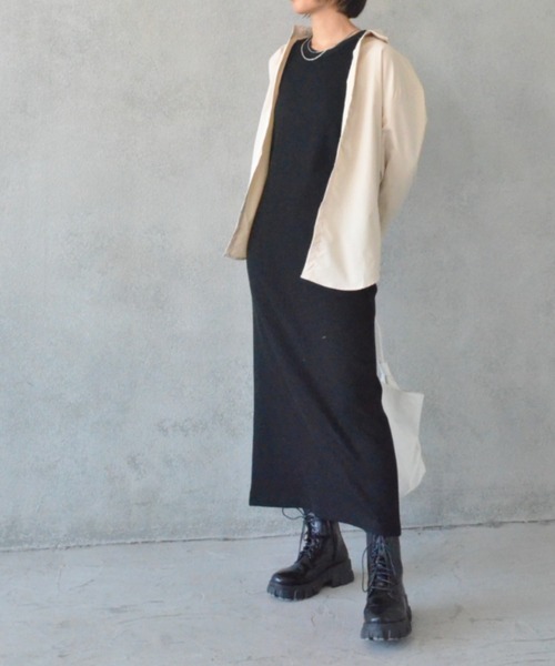 SEN TOKYO(セントーキョー)の「オーバーサイズ レギュラーカラーシャツ(シャツ/ブラウス・レディース・ホワイト/ブラック/ピンク/ブルー/アイボリー/マスタード・M/L/XL)」の12枚目の写真