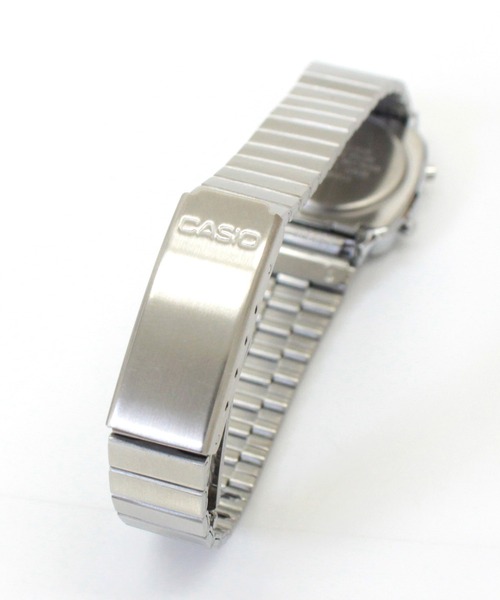 CASIO(カシオ)の「スタンダード スクエア デジタルウォッチ チープカシオ 腕時計(デジタル腕時計・レディース・ブラック×シルバー・FREE)」の7枚目の写真