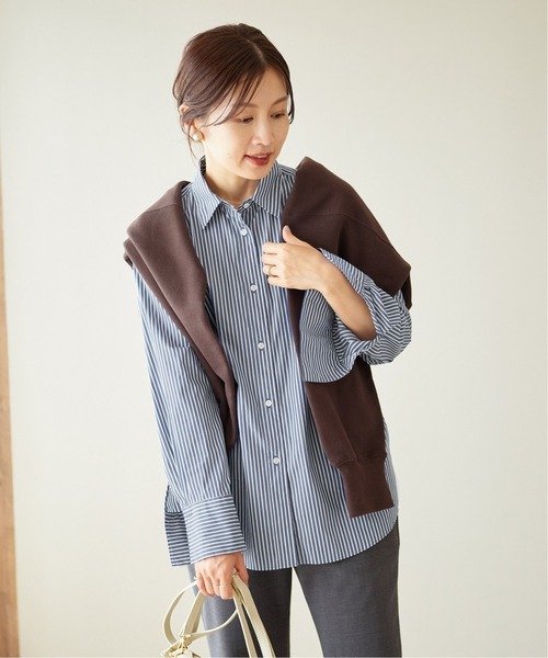 IENA（イエナ）の「SOMELOS レギュラーシャツ（シャツ/ブラウス）」 - WEAR