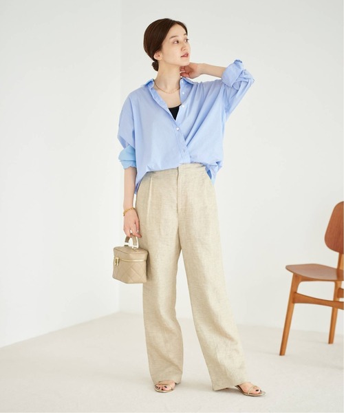 IENA（イエナ）の「SOMELOS レギュラーシャツ（シャツ/ブラウス）」 - WEAR