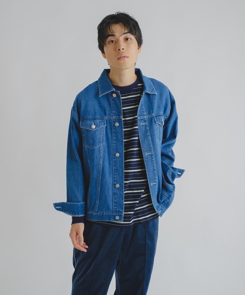 WHIMSIC（ウィムジック）の「【WHIMSIC】マルチボーダーロングスリーブTEE（Tシャツ/カットソー・レディース・ホワイト/ベージュ/ネイビー/グリーン・FREE）」の19枚目の写真