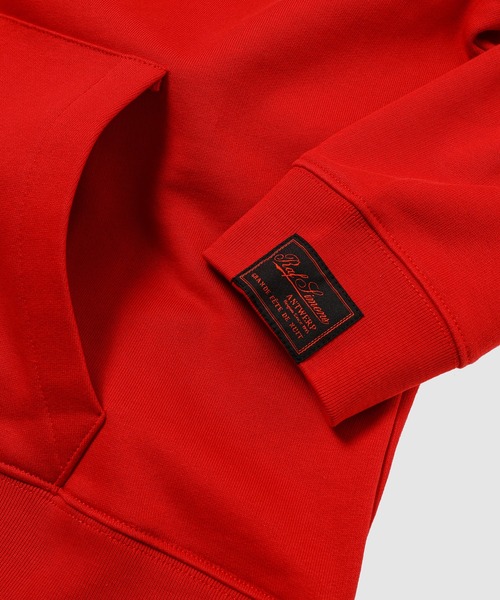 RAF SIMONS(ラフシモンズ)の「Regular fit hoodie with Ghost print on front(パーカー・メンズ・レッド・S/M)」の5枚目の写真