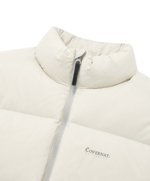 COVERNAT（カバーナット）の「【COVERNAT】RDS SHORT PUFFER JACKET / カバーナット RDS ショート パファー ダウン ジャケット（ダウンジャケット/コート・メンズ・ベージュ/オレンジ/ブラック/アイボリー/グレー・SMALL/MEDIUM/LARGE/X-LARGE）」の11枚目の写真