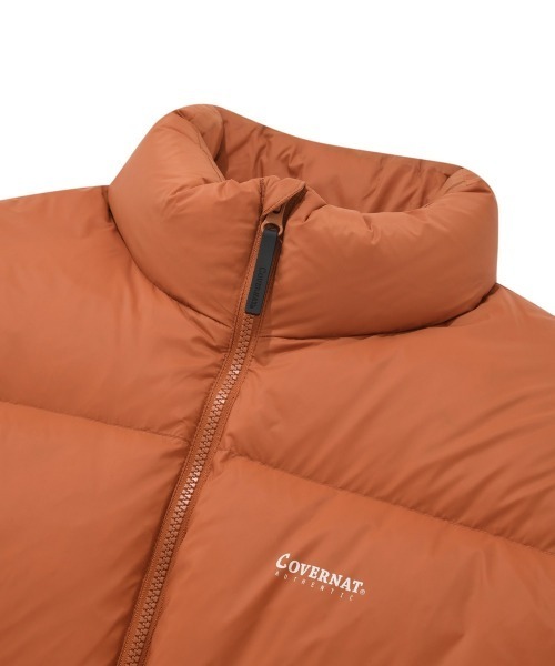 COVERNAT（カバーナット）の「【COVERNAT】RDS SHORT PUFFER JACKET / カバーナット RDS ショート パファー ダウン ジャケット（ダウンジャケット/コート・メンズ・ベージュ/オレンジ/ブラック/アイボリー/グレー・SMALL/MEDIUM/LARGE/X-LARGE）」の22枚目の写真
