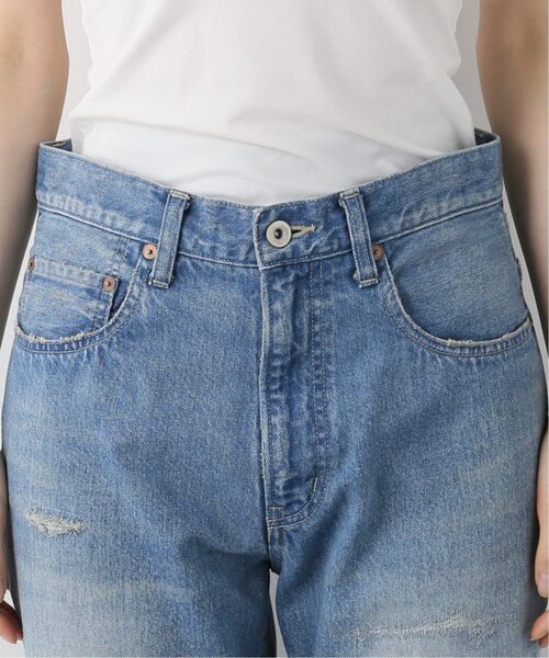 FRAMeWORK（フレームワーク）の「≪追加≫FRAMeWORK made by J フレアジーンズ（ダメージ）2（デニムパンツ・レディース・サックスブルー・MEDIUM/LARGE/SMALL）」の18枚目の写真