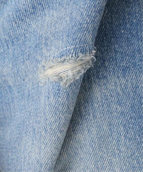 FRAMeWORK（フレームワーク）の「≪追加≫FRAMeWORK made by J フレアジーンズ（ダメージ）2（デニムパンツ・レディース・サックスブルー・MEDIUM/LARGE/SMALL）」の5枚目の写真