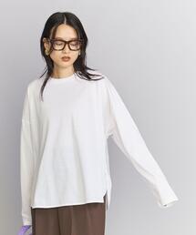 BEAUTY&YOUTH UNITED ARROWS | コットンラウンドヘム ロングスリーブカットソー(Tシャツ/カットソー)