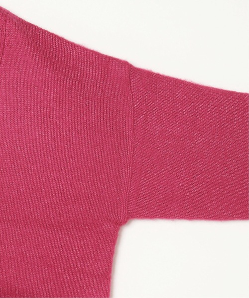 notch.（ノッチ）の「起毛Vネックカーディガン（カーディガン/ボレロ・レディース・オレンジ/ブラック/ピンク/ブルー/エメラルド/グリーン・M）」の10枚目の写真