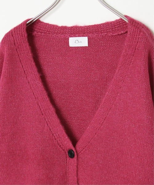 notch.（ノッチ）の「起毛Vネックカーディガン（カーディガン/ボレロ・レディース・オレンジ/ブラック/ピンク/ブルー/エメラルド/グリーン・M）」の13枚目の写真