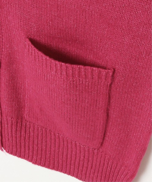 notch.（ノッチ）の「起毛Vネックカーディガン（カーディガン/ボレロ・レディース・オレンジ/ブラック/ピンク/ブルー/エメラルド/グリーン・M）」の14枚目の写真