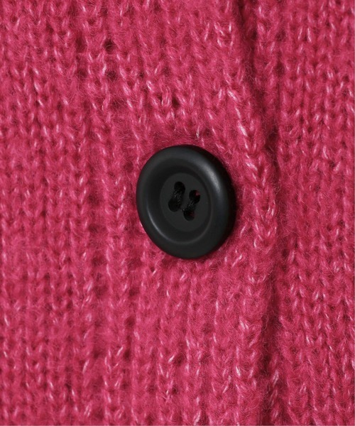 notch.（ノッチ）の「起毛Vネックカーディガン（カーディガン/ボレロ・レディース・オレンジ/ブラック/ピンク/ブルー/エメラルド/グリーン・M）」の15枚目の写真