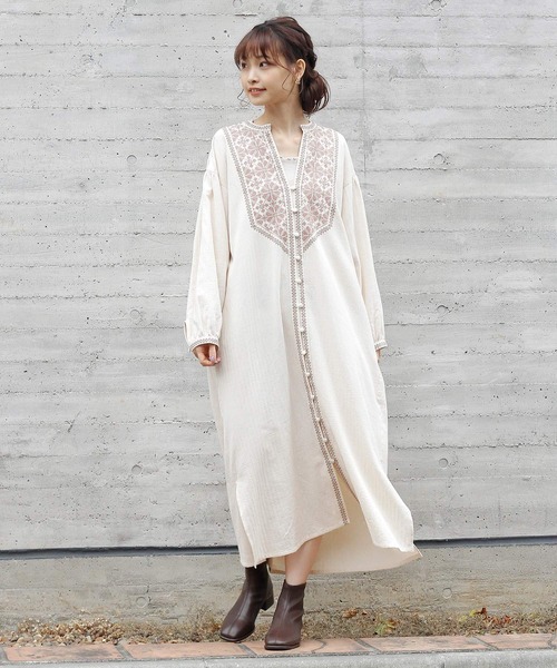 セール ブランド古着 長袖ワンピース ワンピース Crisp クリスプ のファッション通販 Zozoused