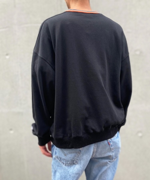 NBA/NFL/NHL/MLB（エヌビーエーエヌエフエルエヌエイチエルエムエルビー）の「【NFL別注】 エヌエフエル ナショナル フットボール リーグ NFL Crew Sweat スウェット クルーネック プルオーバー Ye5108（スウェット・レディース・ホワイト/ブラック/グリーン/ライトグレー/ブルー・FREE）」の11枚目の写真