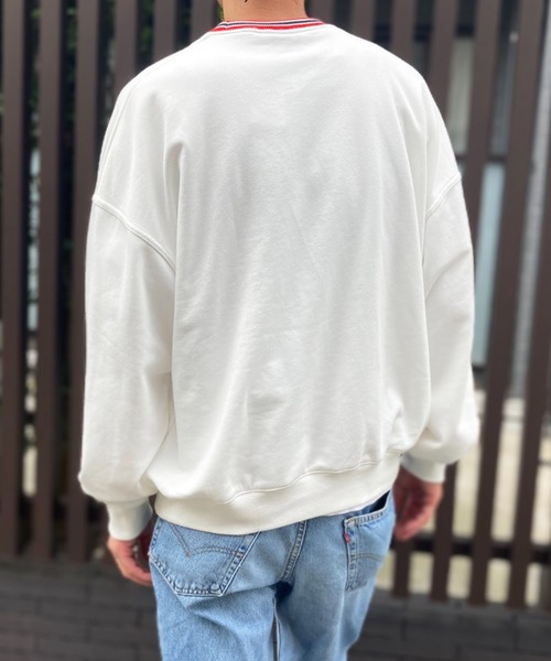 NBA/NFL/NHL/MLB（エヌビーエーエヌエフエルエヌエイチエルエムエルビー）の「【NFL別注】 エヌエフエル ナショナル フットボール リーグ NFL Crew Sweat スウェット クルーネック プルオーバー Ye5108（スウェット・レディース・ホワイト/ブラック/グリーン/ライトグレー/ブルー・FREE）」の8枚目の写真