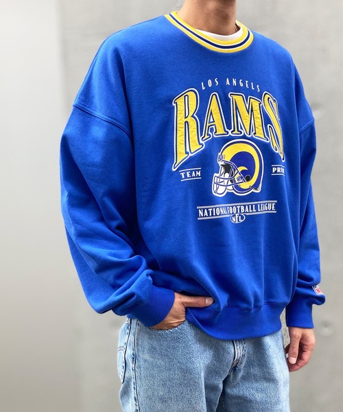 NBA/NFL/NHL/MLB（エヌビーエーエヌエフエルエヌエイチエルエムエルビー）の「【NFL別注】 エヌエフエル ナショナル フットボール リーグ NFL Crew Sweat スウェット クルーネック プルオーバー Ye5108（スウェット・レディース・ホワイト/ブラック/グリーン/ライトグレー/ブルー・FREE）」の22枚目の写真