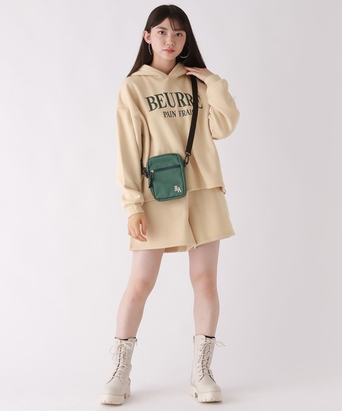 repipi armario（レピピ アルマリオ）の「☆セットアイテム☆【裏起毛】フーディセットアップ（セットアップ・キッズ・ダークブラウン/ブラック系その他/ライトベージュ・MEDIUM/SMALL/LARGE）」の7枚目の写真