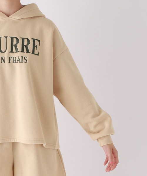 repipi armario（レピピ アルマリオ）の「☆セットアイテム☆【裏起毛】フーディセットアップ（セットアップ・キッズ・ダークブラウン/ブラック系その他/ライトベージュ・MEDIUM/SMALL/LARGE）」の15枚目の写真