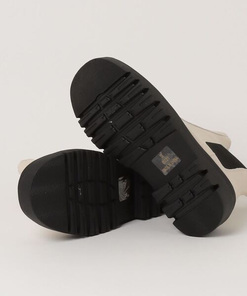 atmos pink（アトモスピンク）の「FAVOFAVO / ファボファボ 厚底タンクソールサイドゴアブーツ（ブーツ・レディース・ブラック/アイボリー・LL/L/M/S）」の4枚目の写真