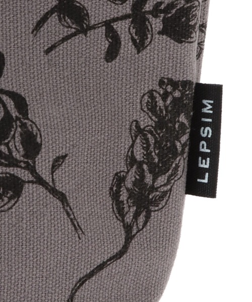 LEPSIM（レプシィム）の「LEPSIM花柄トートバッグ[S]　171023（トートバッグ・レディース・グレー/アイボリー・ONE SIZE）」の13枚目の写真