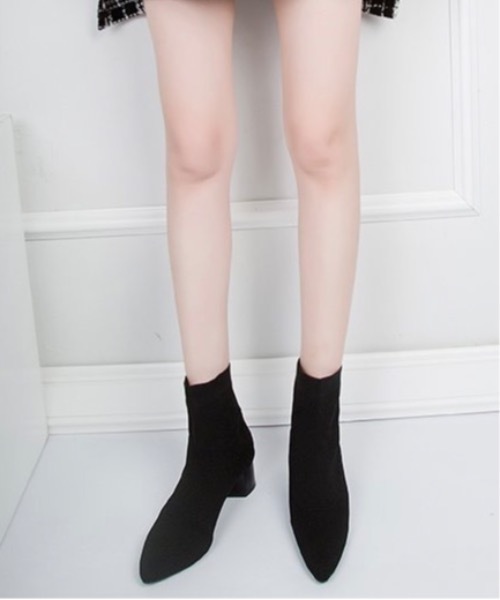 Burner(バーナー)の「【OKUOKU 0909】ソックスブーツ oku-shoes-684470156970-40(ブーツ・レディース・A/B・36/38)」の5枚目の写真