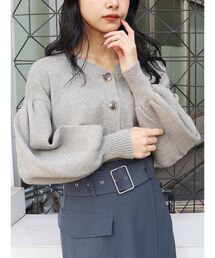 MURUA | ボリュームスリーブカーデ×キャミSET【セットアイテム】(カーディガン/ボレロ)