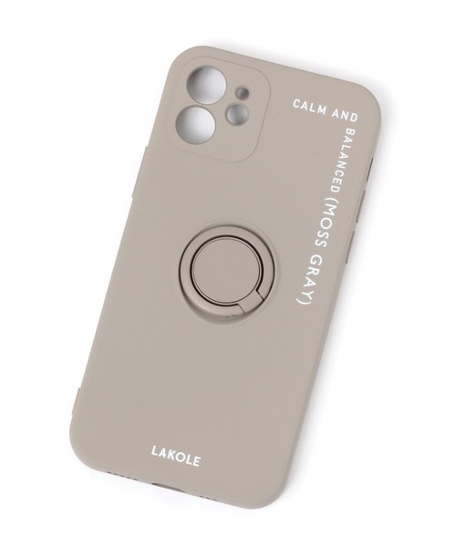 LAKOLE（ラコレ）の「リング付きマットiPhoneケース / 176641（スマホケース/カバー・レディース・その他3/その他1/その他2・SMALL/X-SMALL）」の2枚目の写真