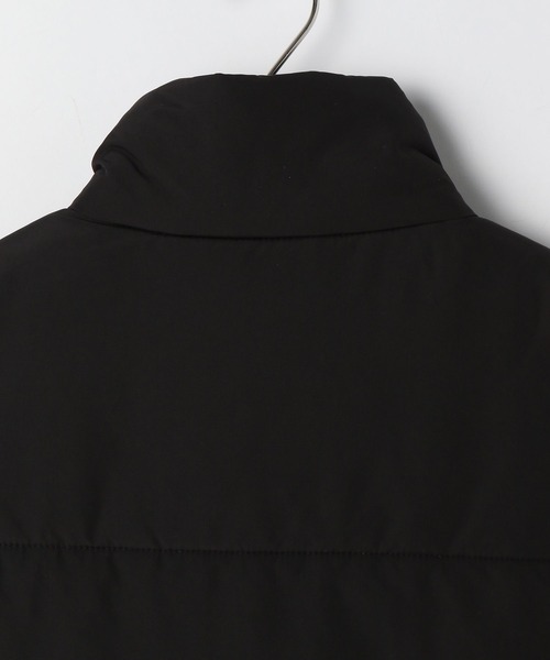 Heather(ヘザー)の「エアサーマル/スタンドカラーベスト 177355(ダウンベスト・レディース・ブラック/オフホワイト・FREE)」の6枚目の写真