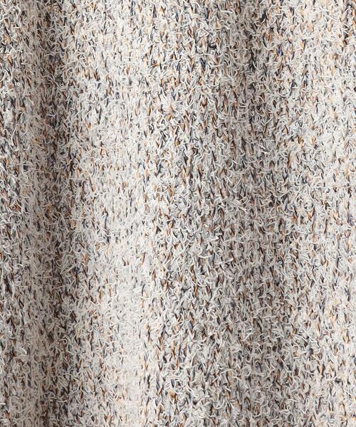 green label relaxing(グリーンレーベルリラクシング)の「ミックスカラーカールヤーン クルーネック ニット(ニット/セーター・メンズ・オフホワイト/ベージュ/ネイビー・M/S/L/XL)」の20枚目の写真