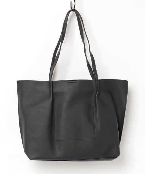 SPRUCE（スプルース）の「EM :  SPRUCE　軽量　シンプル　タックトート　重さ260g！（トートバッグ・レディース・ブラック/ライトグレー/グレイッシュベージュ/モカ・FREE）」の11枚目の写真