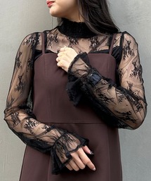 INGNI | キャンディー袖ハイネックレーストップス(その他トップス)