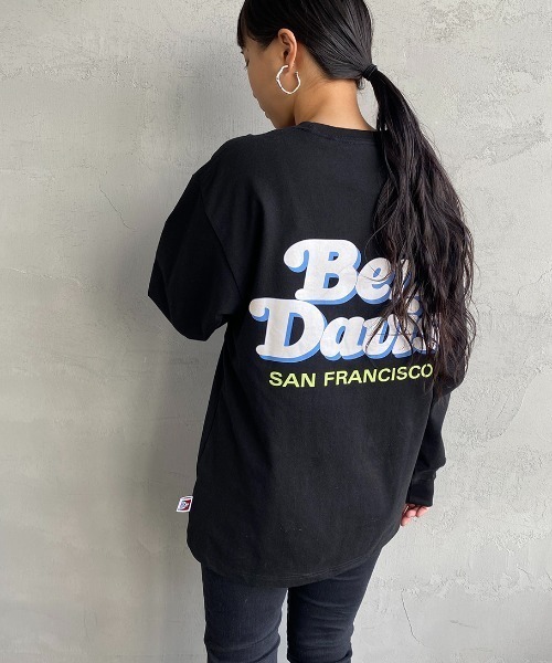 BEN DAVIS（ベンデイビス）の「【WEB限定】[BEN DAVIS/ベンデイビス] SHOP SIGN バックプリントロングスリーブTシャツ（Tシャツ/カットソー・レディース・ブラック/ブルー/ホワイト・M/L/XL）」の19枚目の写真