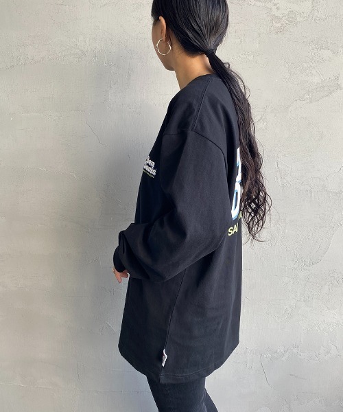 BEN DAVIS（ベンデイビス）の「【WEB限定】[BEN DAVIS/ベンデイビス] SHOP SIGN バックプリントロングスリーブTシャツ（Tシャツ/カットソー・レディース・ブラック/ブルー/ホワイト・M/L/XL）」の21枚目の写真