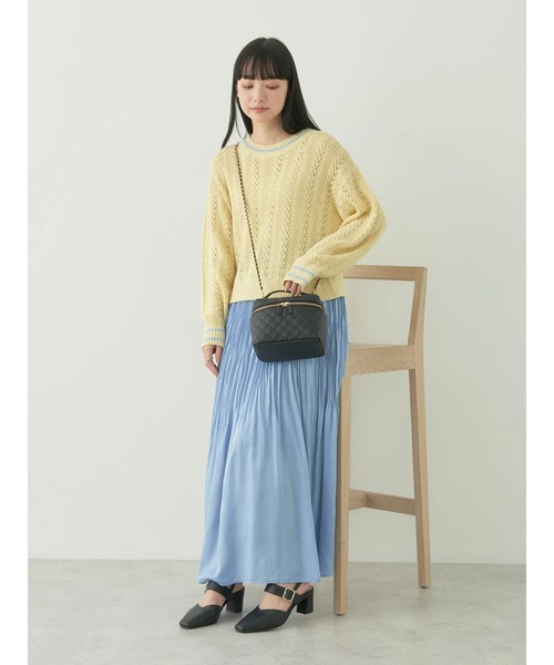 ORiental TRaffic（オリエンタルトラフィック）の「ORientalTRaffic　スクエアトゥパンプス（パンプス・レディース・ブラック/アイボリー/ピンク・M/S/L）」の9枚目の写真