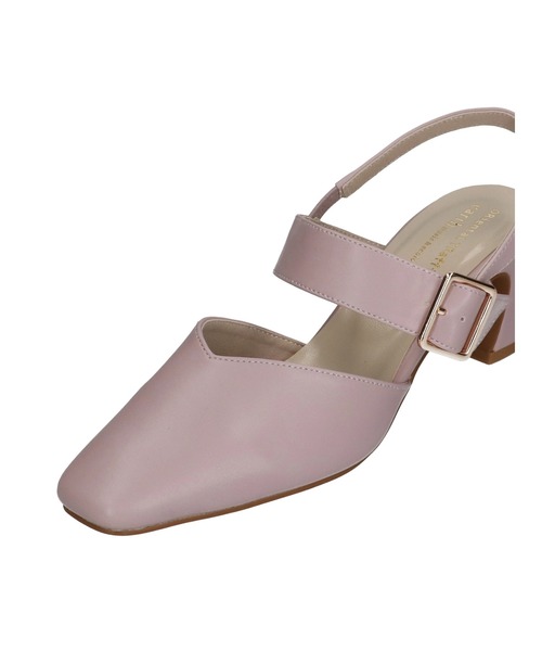 ORiental TRaffic（オリエンタルトラフィック）の「ORientalTRaffic　スクエアトゥパンプス（パンプス・レディース・ブラック/アイボリー/ピンク・M/S/L）」の13枚目の写真