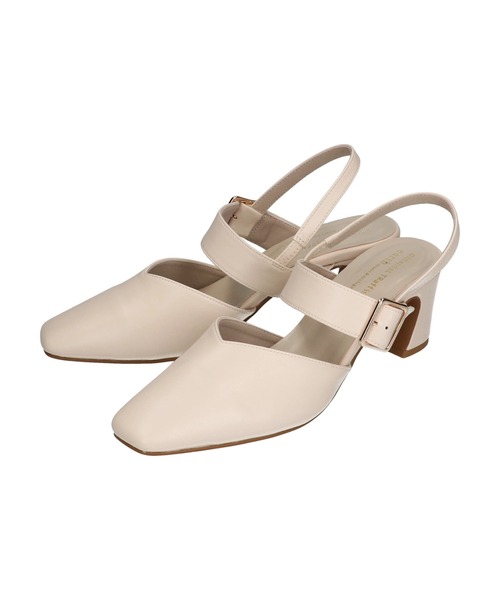 ORiental TRaffic（オリエンタルトラフィック）の「ORientalTRaffic　スクエアトゥパンプス（パンプス・レディース・ブラック/アイボリー/ピンク・M/S/L）」の16枚目の写真