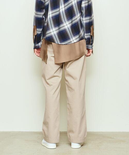 UNITED ARROWS & SONS（ユナイテッドアローズアンドサンズ）の「＜UNITED ARROWS & SONS＞ CHINO TROUSERS/チノパンツ（チノパンツ・メンズ・ダークブラウン/ベージュ/ネイビー・S/M/L/XL）」の6枚目の写真