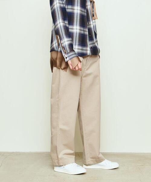 UNITED ARROWS & SONS（ユナイテッドアローズアンドサンズ）の「＜UNITED ARROWS & SONS＞ CHINO TROUSERS/チノパンツ（チノパンツ・メンズ・ダークブラウン/ベージュ/ネイビー・S/M/L/XL）」の7枚目の写真