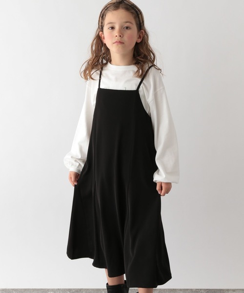 GLOBAL WORK(グローバルワーク)の「イージーケアキャミワンピース/183518(ワンピース・キッズ・ブラック/ブラック系その他・100cm/110cm/120cm/130cm/140cm/150cm/160cm)」の8枚目の写真